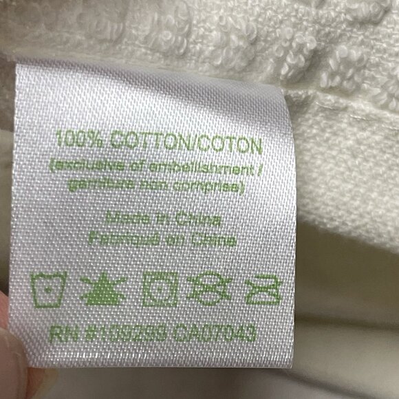 French Cotton Kitchen Dish Tea Towel La Patisserie Cotton Vintage 2002 Lavender - Picture 6 of 9